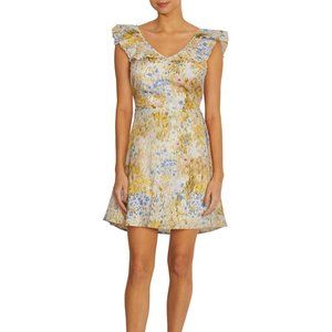 NEW Wildfox Sleeveless Dress Pastel Floral Print Size S NWT